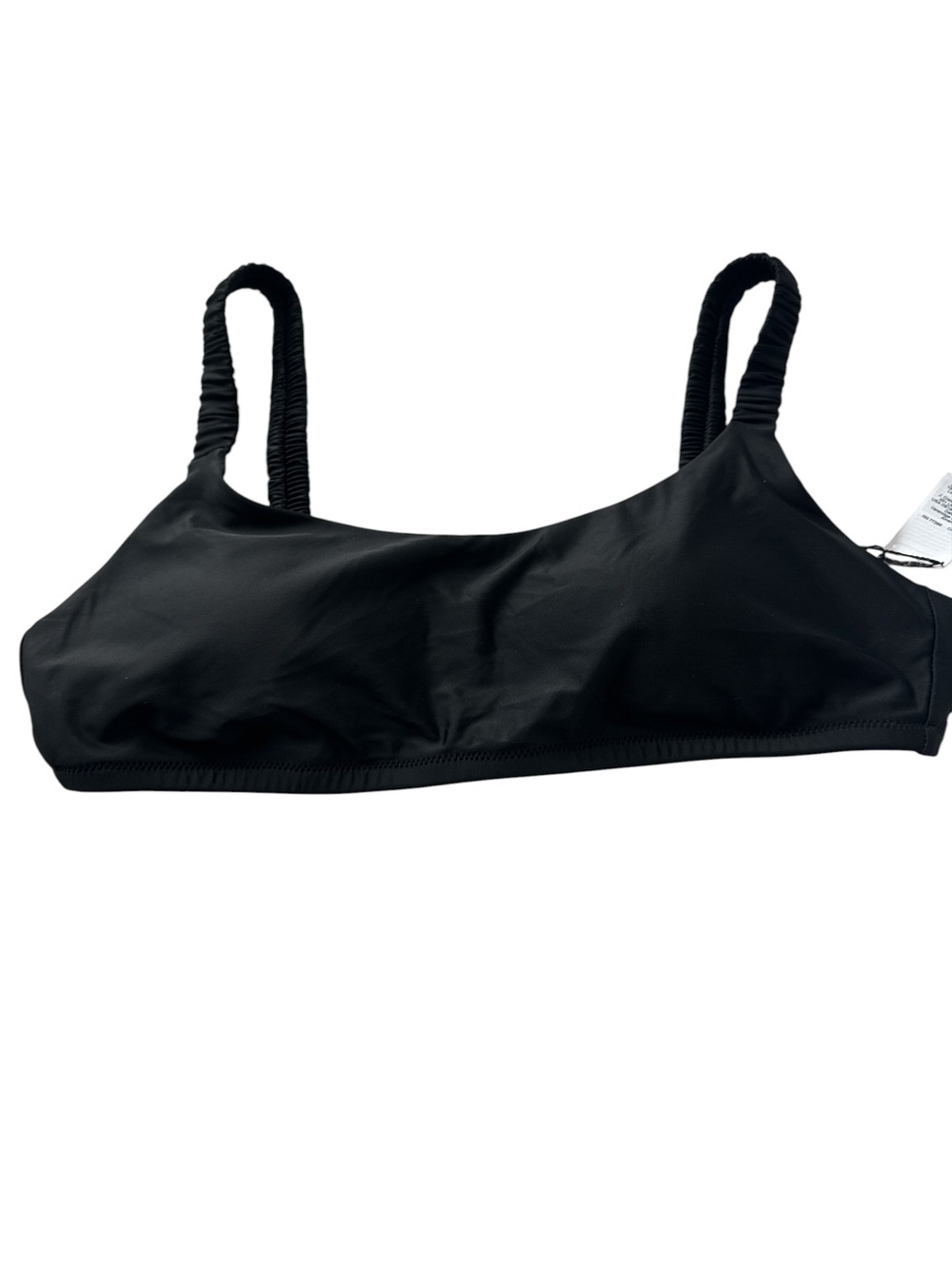 NWT JCrew Black Bralette Swim Top